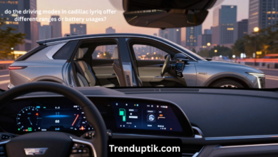 do the driving modes in cadillac lyriq offer different ranges or battery usages?